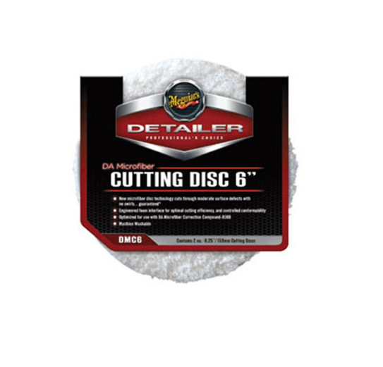 DA MICROFIBER CUTTING DISC 6" BULK (12PK)