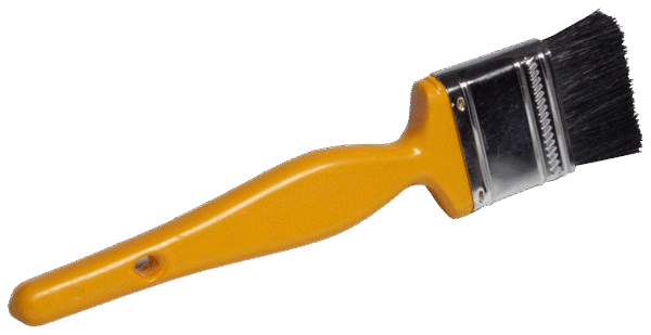 HD "DBL THICK" DETAIL PAINTBRUSH-YELLOW