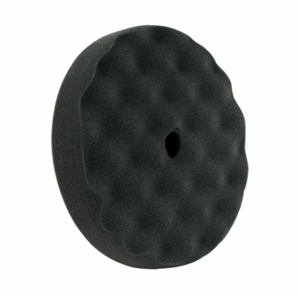 8.25x1.5 BLACK FOAM GRIP PAD W/CONVOLUTED FACE & RECESSED BACK