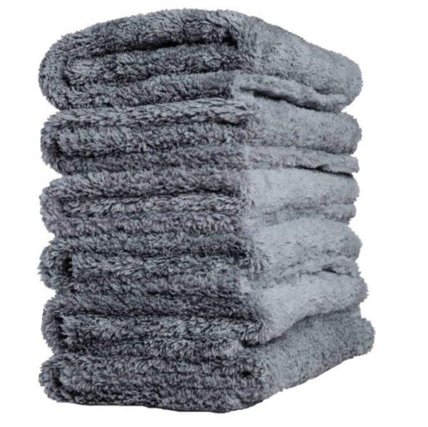 EDGELESS MICROFIBER TOWEL - GRAY - 16x16
