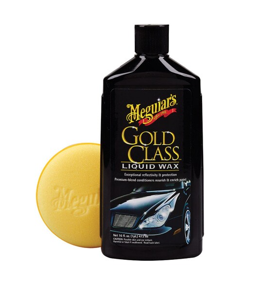 MEGUIAR'S GOLD CLASS LIQUID CAR WAX - 16OZ