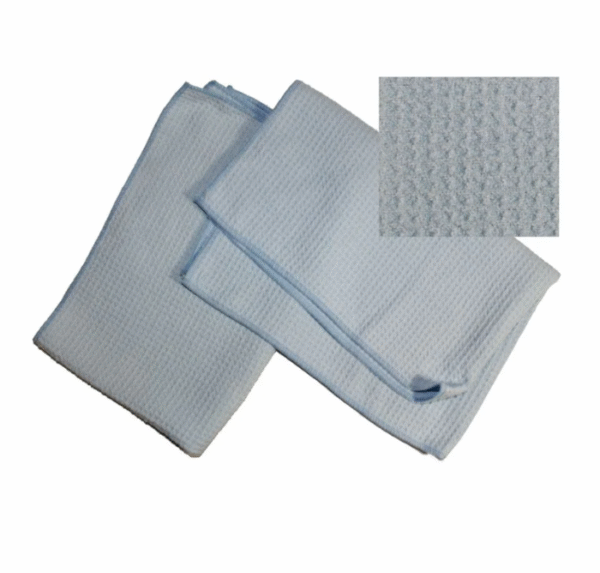 HT-65SWLB.png 15x25 SOFT WAFFLE MICROFIBER -LT BLUE