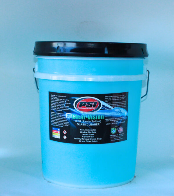 CV-5 CLEAR VISION RTU GLASS CLEANER 5GL