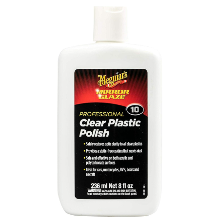 MEGUIAR'S PLASTIC POLISH - 8OZ