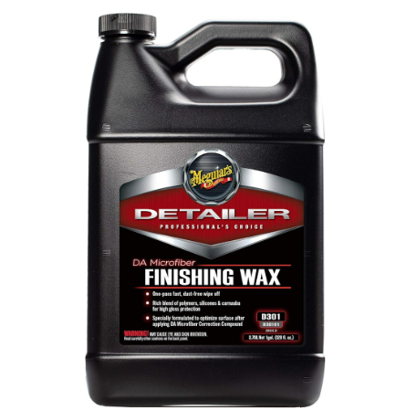 MEGUIAR'S DA MICROFIBER FINISHING WAX - 1 GL