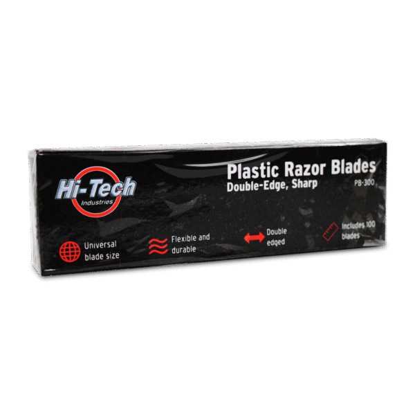 DOUBLE EDGE SHARP PLASTIC BLADES (100/SLEEVE)