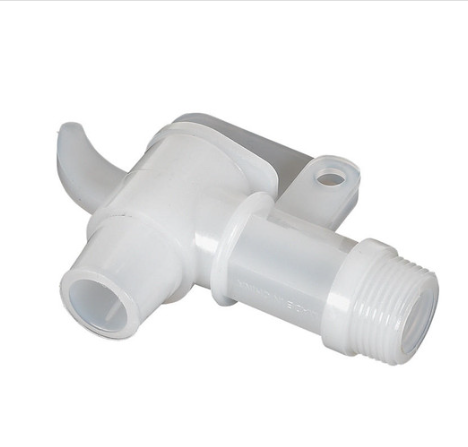 3/4" DRUM FAUCET, WHITE, PLASTIC