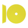 8.25x1.5 YELLOW FOAM GRIP PAD W/CONVOLUTED FACE/RECESSED BACK
