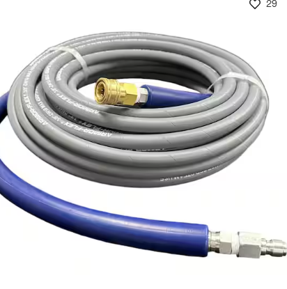 50' x 4000 PSI NON-MARKING GRAY HOSE 3/8"