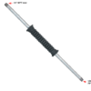 WAND EXTENSION - GALVANIZED STEEL WITH INSULATED GRIP - 18"
