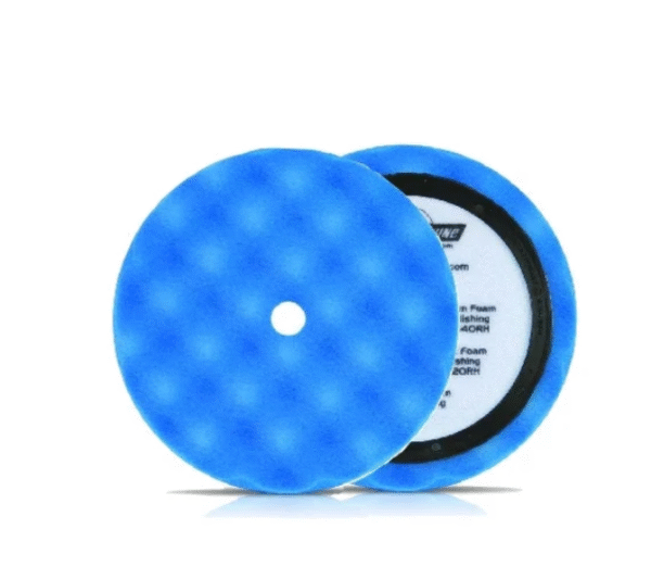 8.25x1.5 BLUE FOAM GRIP PAD W/CONVOLUTED FACE/RECESSED BACK