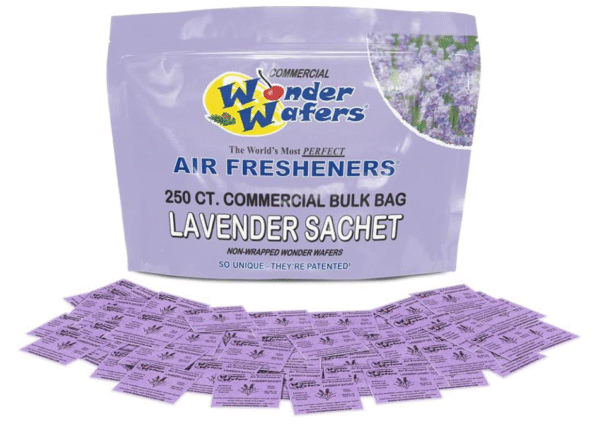 WONDER WAFERS LAVENDAR SACHET 250CT