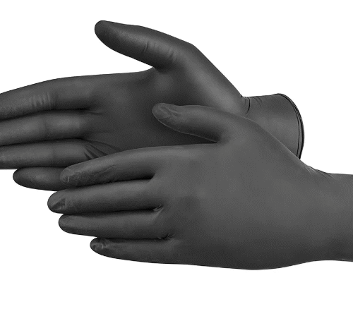 FL PREM BLACK NITRILE GLOVES XL