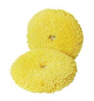 DOUBLE SIDED WOOL BLEND POLISHING PAD - 8''