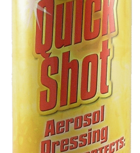 QUICK SHOT AEROSOL DRESSING-UNSCENTED