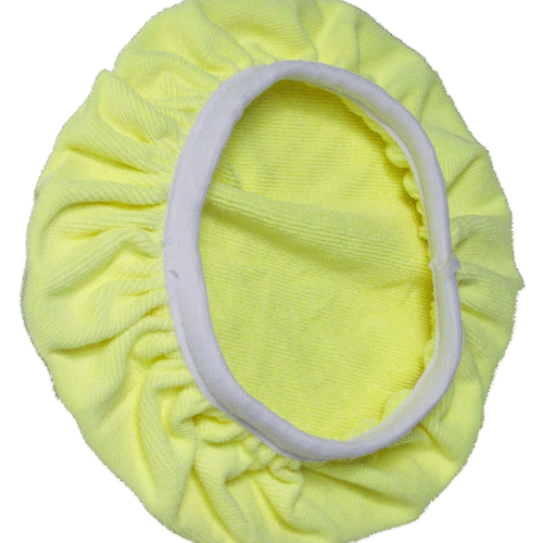 MICROFIBER ORBITAL BONNET 11" YELLOW