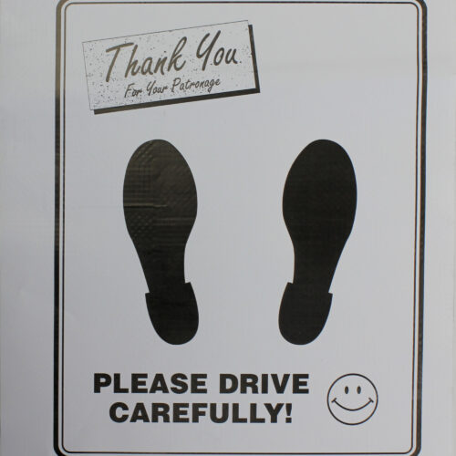 EMBOSSED PHOTO PAPER FLOOR MATS-250 COUNT BOX