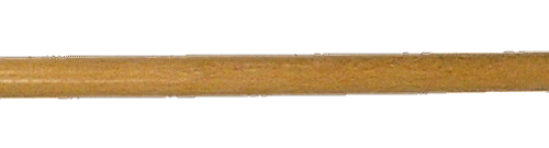 15/16" x 60" WOOD/METAL TIP