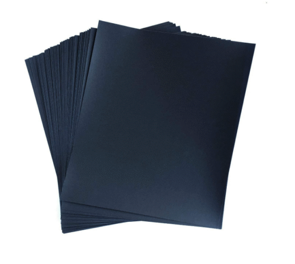 5 1/2'x9" WATERPROOF HALF SHEETS 600 GRIT 50PK