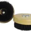 Direct Mount Wood Block Rotary Brush — Heavy-Duty Fleet Wash Brush