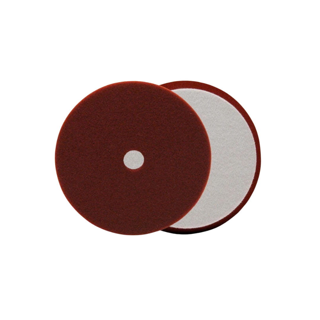 2PK URO-TEC MAROON MED CUT HVY POLISH FOAM PAD