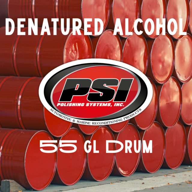 DENATURED ALCOHOL - 55GL DRUM
