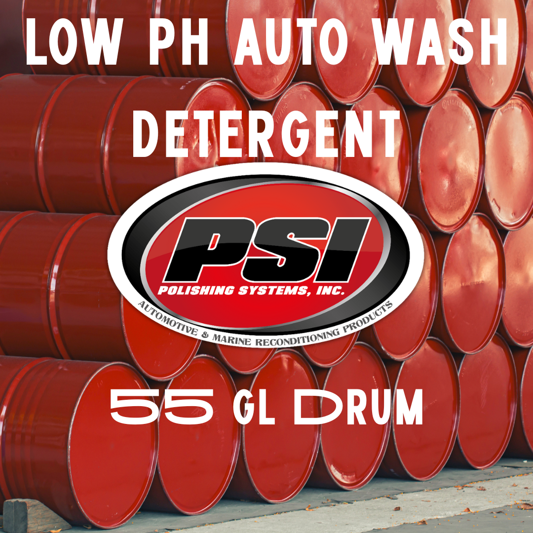 LOW PH AUTO WASH DETERGENT - 55GL DRUM